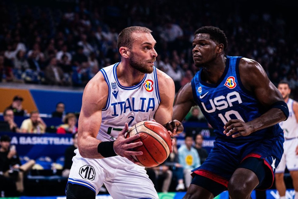 Italija – JAV (nuotr. FIBA)