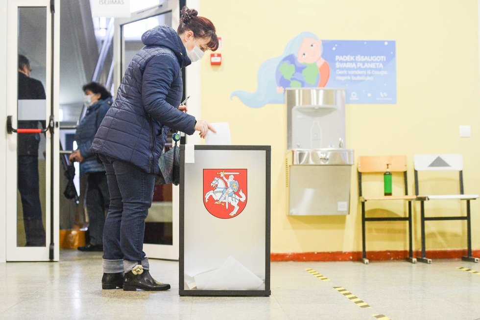 Seimo rinkimai 2020 (nuotr. Fotodiena/Justino Auškelio)