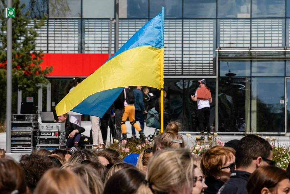 Ukrainiečiai Lietuvoje BNS Foto