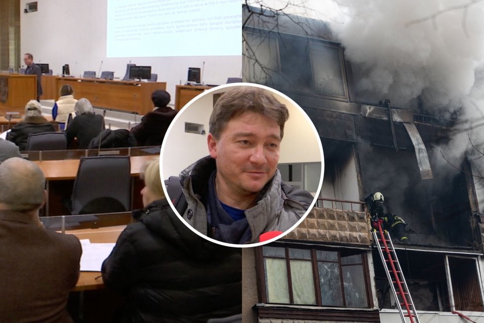 Po Viršuliškių gaisro žmonės guodžiasi, kad savivaldybės būstuose nėra baldų ir buitinės technikos: „Viena viryklė ir viskas“ (tv3.lt koliažas)