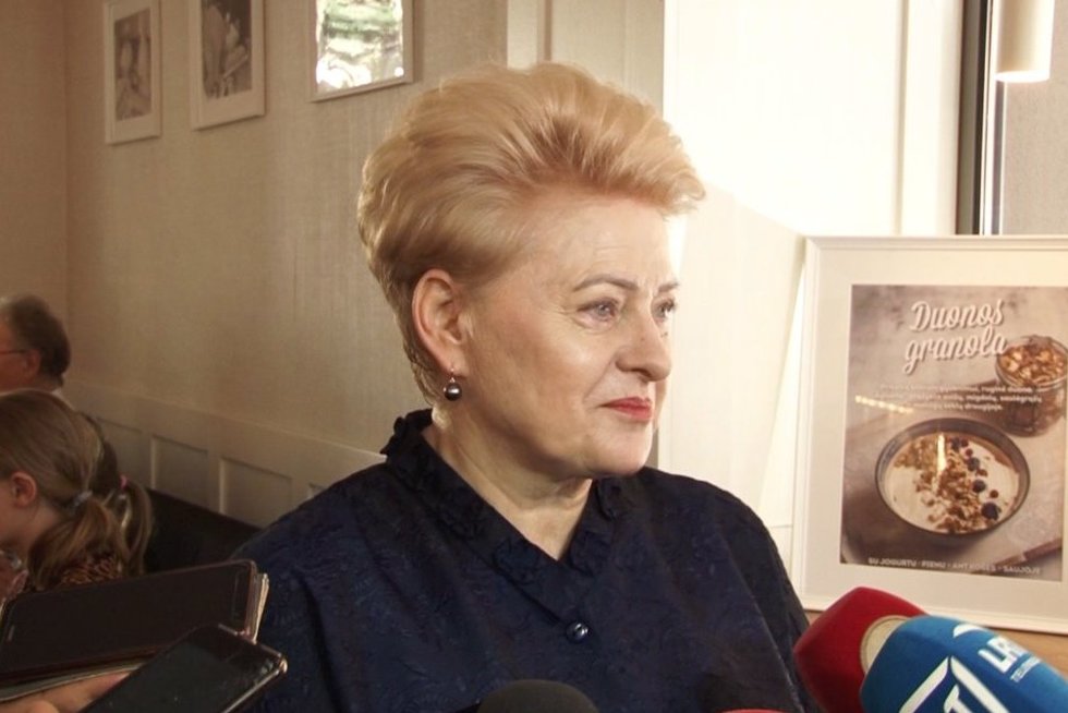 Dalia Grybauskaitė (nuotr. stop kadras)