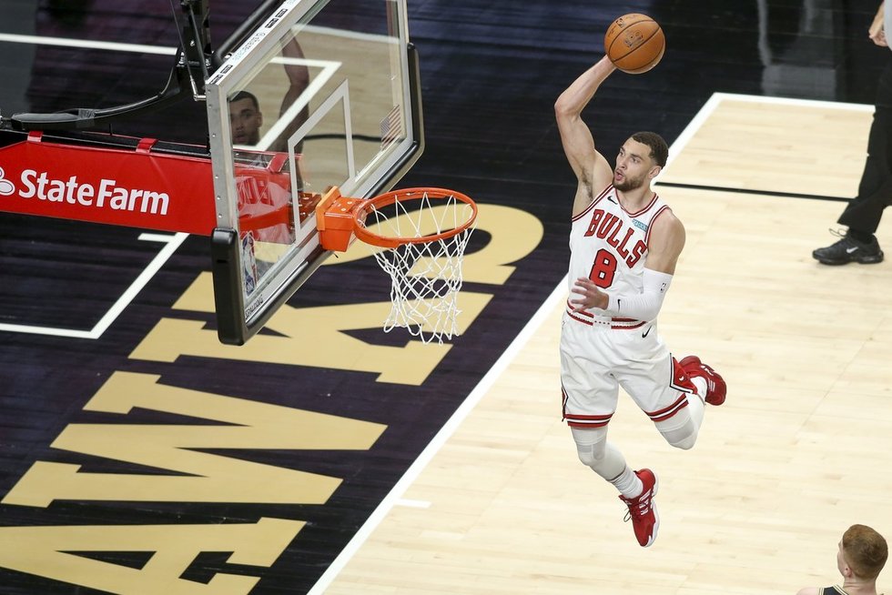 Fantastika – „Bulls“ gynėjas pakartojo Jordano rekordą (nuotr. SCANPIX)