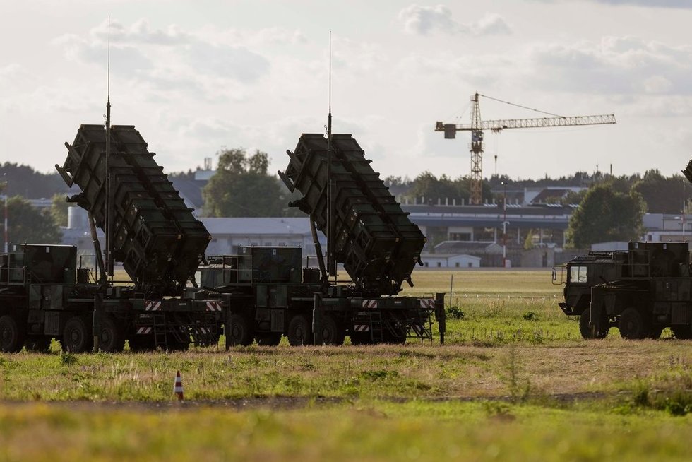 Pamatykite, kaip atrodo Lietuvoje dislokuota oro gynybos sistema „Patriot“ (nuotr. Karolio Kavolėlio)